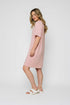 Nell-Luxe Fleece Tee Dress